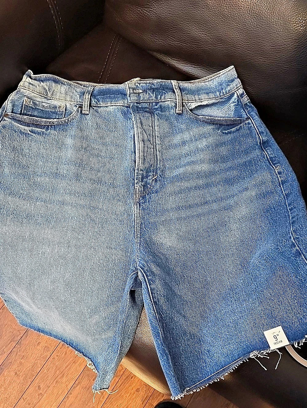 a.n.a 90s Denim Bermuda Denim Bermuda Shorts Blue